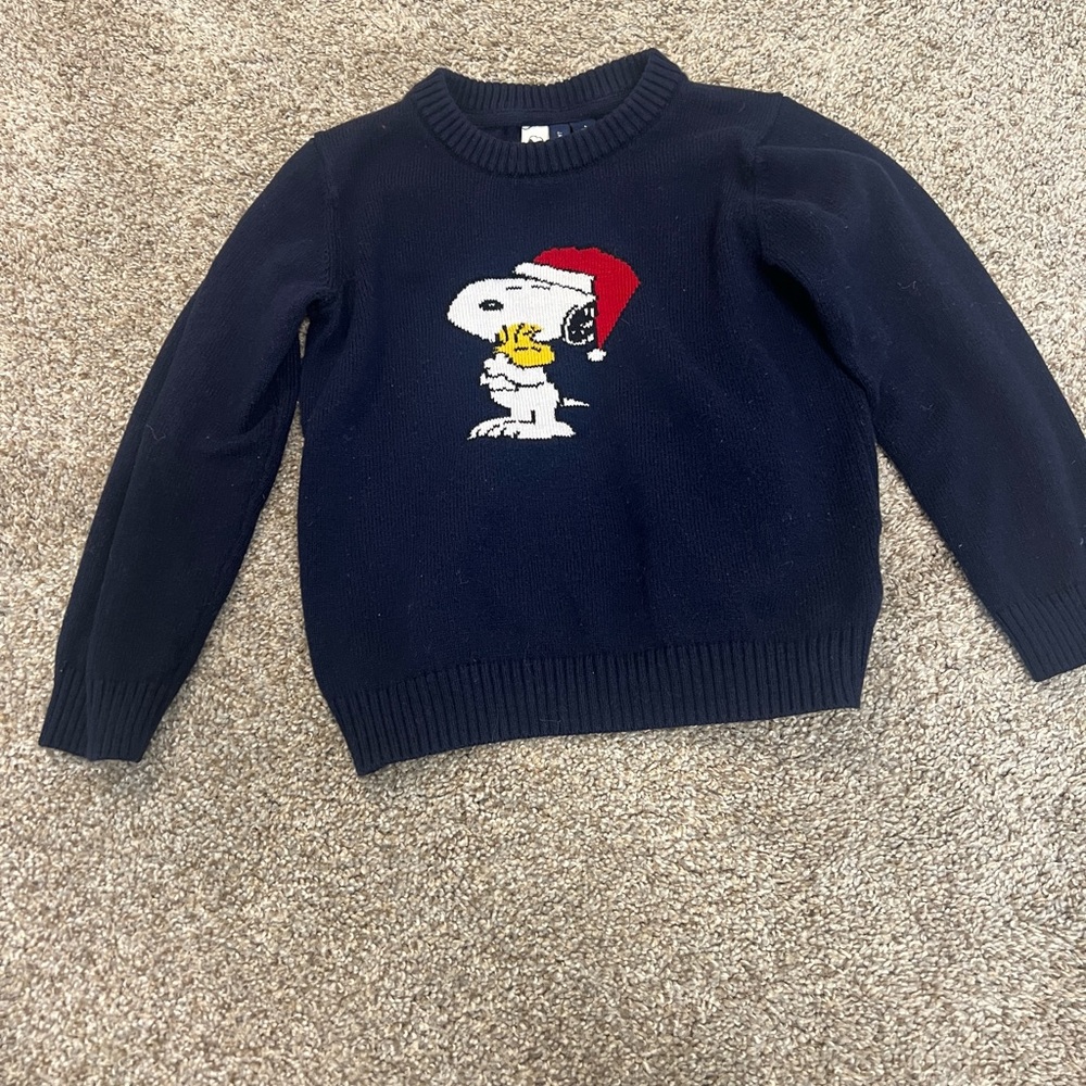 Janie and Jack 4T snoopy boy sweater.